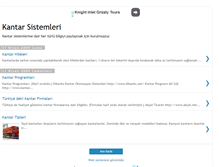 Tablet Screenshot of kantarsistemleri.blogspot.com