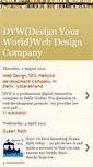 Mobile Screenshot of designyourdreamworld.blogspot.com