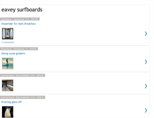 Tablet Screenshot of eaveysurfboards.blogspot.com