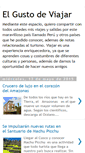 Mobile Screenshot of elgustodeviajar.blogspot.com