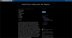 Desktop Screenshot of hospitaispublicos.blogspot.com