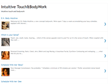 Tablet Screenshot of intuitivetouchbodywork.blogspot.com