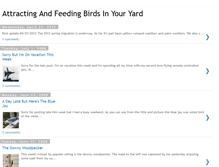 Tablet Screenshot of feedingbirdsinyouryard.blogspot.com