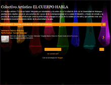 Tablet Screenshot of cuerpohabla.blogspot.com