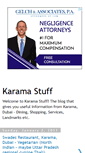 Mobile Screenshot of karamastuff.blogspot.com