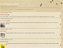 Tablet Screenshot of courtingtheglobe.blogspot.com