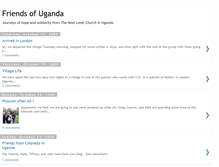 Tablet Screenshot of friendsofuganda.blogspot.com