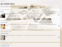 Tablet Screenshot of an-untold-story.blogspot.com