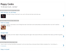 Tablet Screenshot of poppycede.blogspot.com