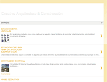 Tablet Screenshot of creativoarq.blogspot.com