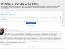 Tablet Screenshot of graceforfreedom.blogspot.com