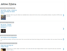 Tablet Screenshot of jeltinezijlstra.blogspot.com