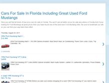 Tablet Screenshot of carsforsaleinflorida.blogspot.com