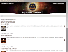 Tablet Screenshot of equilibriocosmico.blogspot.com