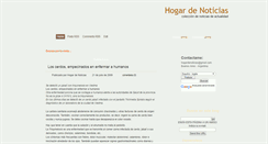 Desktop Screenshot of hogardenoticias.blogspot.com