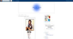 Desktop Screenshot of allmyeyes.blogspot.com