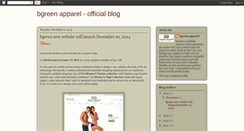 Desktop Screenshot of bgreenapparel1.blogspot.com