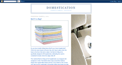 Desktop Screenshot of domesticfabrics.blogspot.com