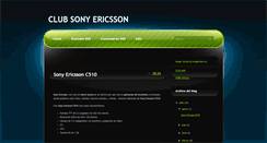 Desktop Screenshot of clubsonyericsson2008.blogspot.com