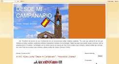 Desktop Screenshot of desdemicampanario.blogspot.com