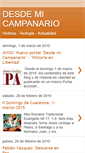 Mobile Screenshot of desdemicampanario.blogspot.com