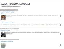 Tablet Screenshot of manjahomestay.blogspot.com