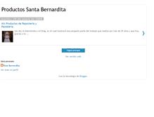 Tablet Screenshot of productosantabernardita.blogspot.com