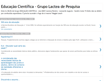 Tablet Screenshot of educientifica.blogspot.com