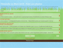 Tablet Screenshot of foireauxplantes.blogspot.com