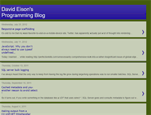 Tablet Screenshot of eisoncode.blogspot.com
