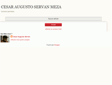 Tablet Screenshot of cesar-servan-meza.blogspot.com