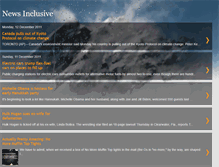 Tablet Screenshot of newsinclusive.blogspot.com