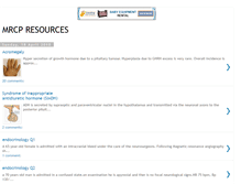 Tablet Screenshot of mrcp-resources.blogspot.com