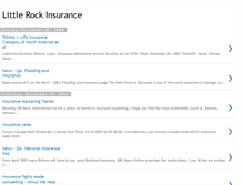 Tablet Screenshot of littlerockinsurance.blogspot.com