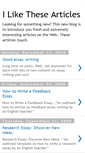 Mobile Screenshot of favorite-articles.blogspot.com