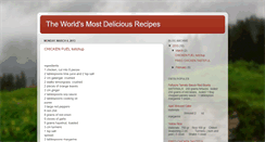 Desktop Screenshot of maketheworldrecipes.blogspot.com