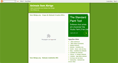 Desktop Screenshot of animaissemabrigo.blogspot.com