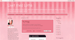 Desktop Screenshot of livetmedlotta.blogspot.com