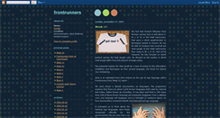 Desktop Screenshot of frontrunners-gordon.blogspot.com