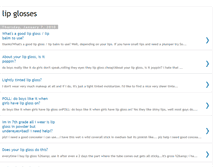 Tablet Screenshot of lip-glosses-t.blogspot.com