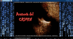 Desktop Screenshot of anatomiadelcrimen.blogspot.com