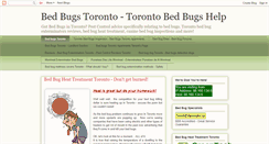 Desktop Screenshot of bed-bugs-toronto.blogspot.com