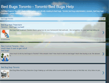 Tablet Screenshot of bed-bugs-toronto.blogspot.com