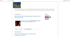 Desktop Screenshot of curtainupnewlinks.blogspot.com