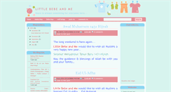 Desktop Screenshot of littlebebeandme.blogspot.com