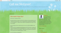 Desktop Screenshot of nevmcgyver.blogspot.com