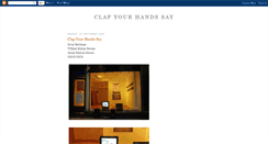 Desktop Screenshot of clapyourhandssaypics.blogspot.com