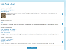 Tablet Screenshot of analilian.blogspot.com