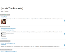 Tablet Screenshot of insidethebrackets.blogspot.com