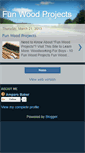 Mobile Screenshot of funwoodprojects.blogspot.com